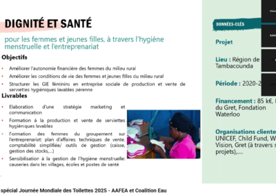 Webinaire régional : Replacer l’assainissement au cœur des politiques publiques en Afrique de l’Ouest et du Centre